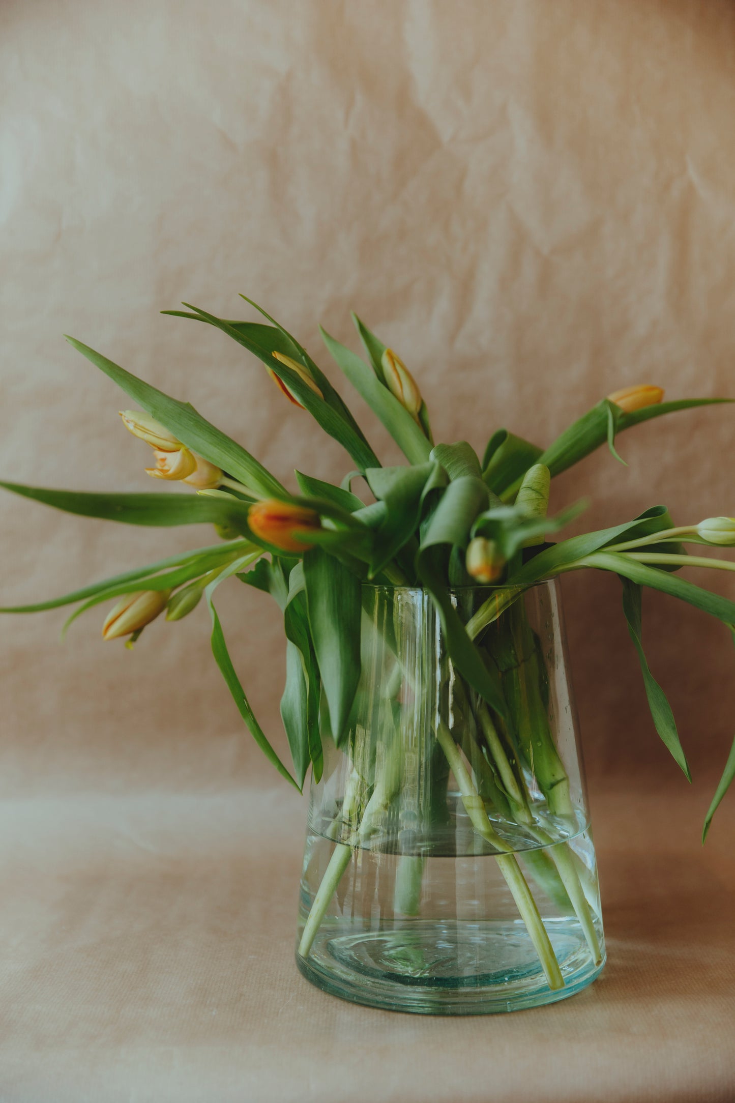 Vase aus Glas