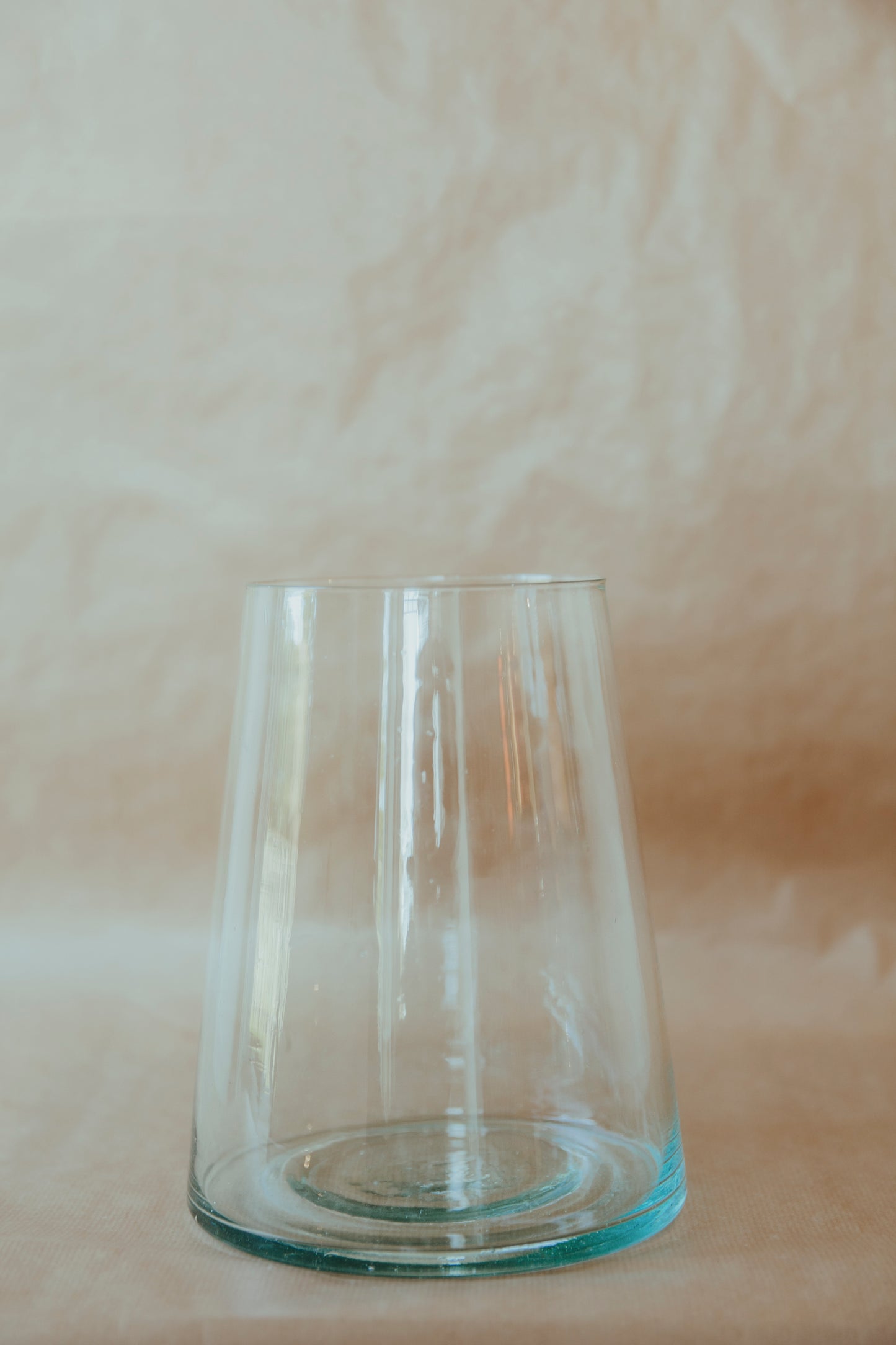 Vase aus Glas