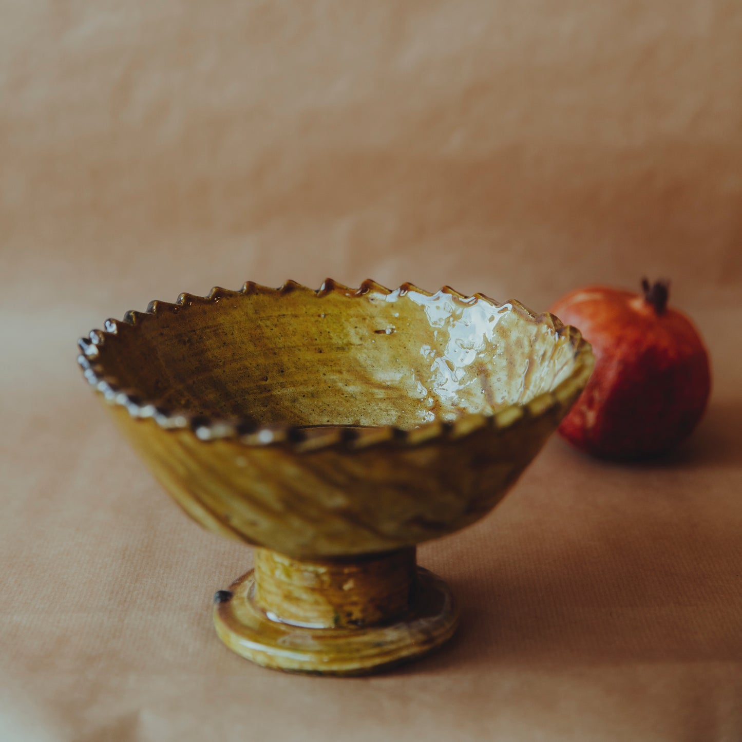 Tamegroute BOWL tip - olive -